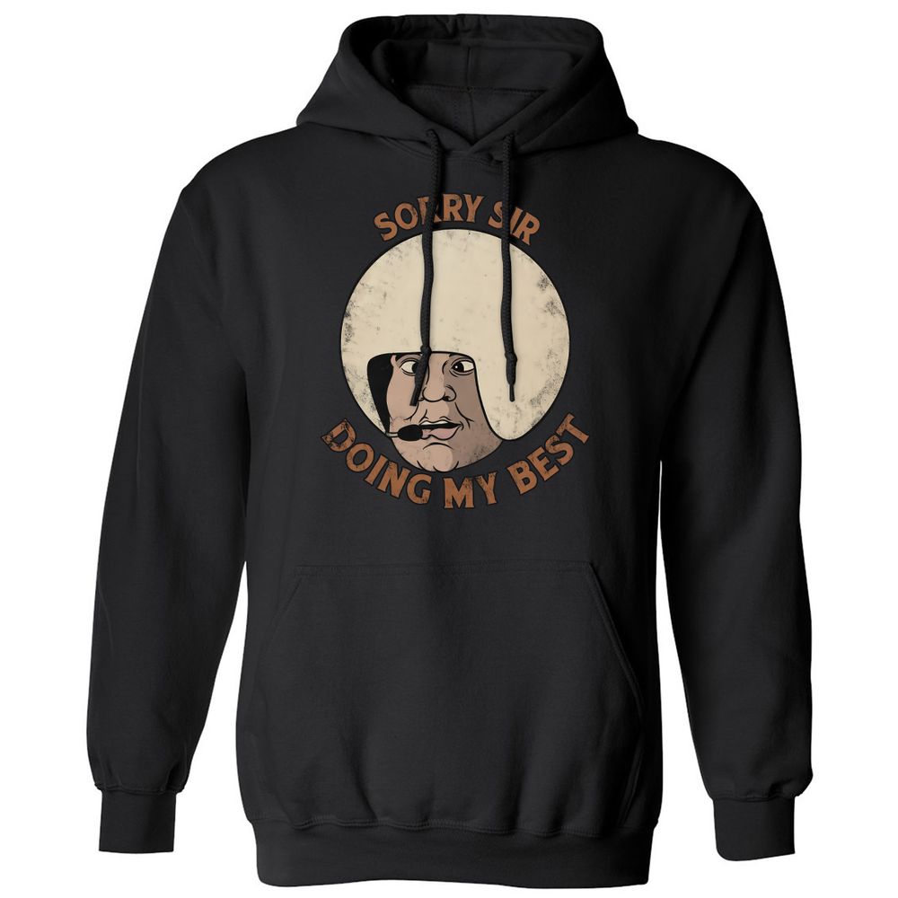 Classic Unisex Hoodie - 5UUV91X7 - Black - 1