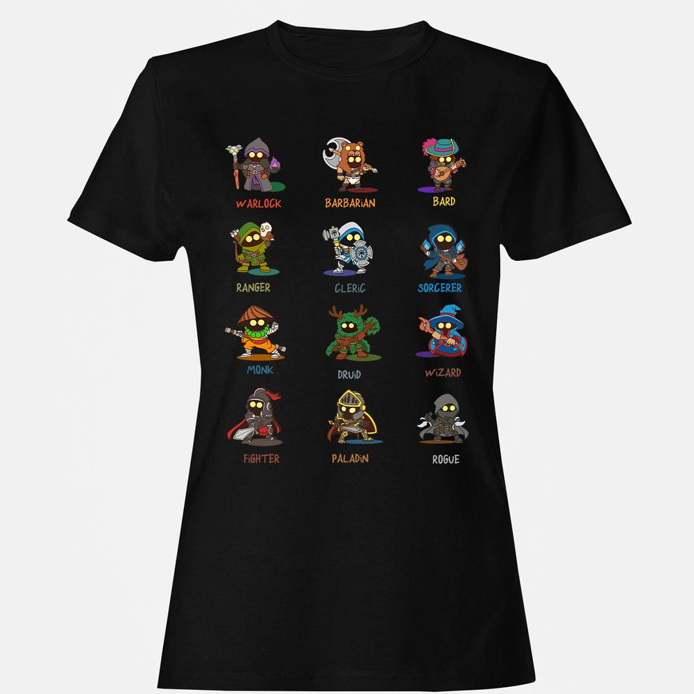 Women's T-Shirt - 3TNWDMTT - Black - 1