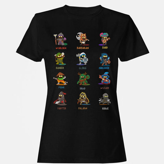 Women's T-Shirt - 3TNWDMTT - Black - 1