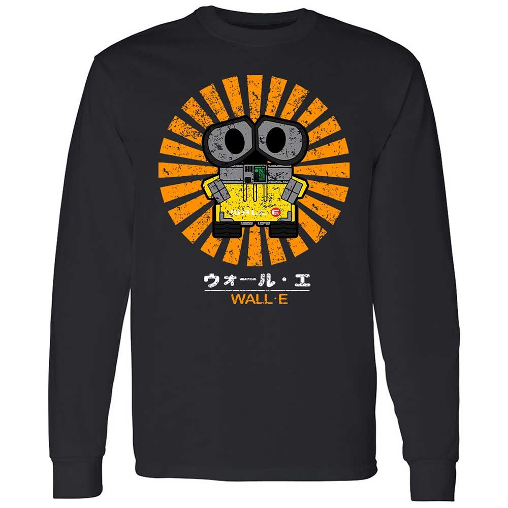 Long Sleeve T-Shirt - 9616VJAC - Black - 1