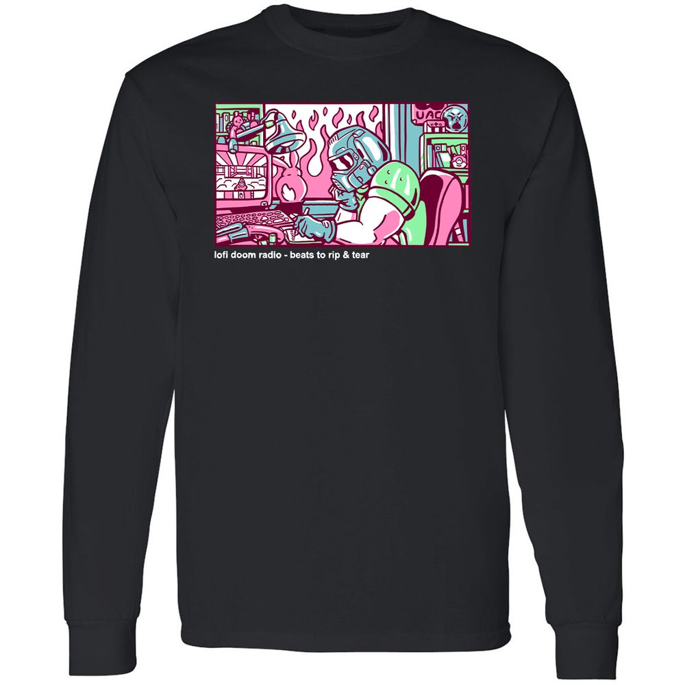 Long Sleeve T-Shirt - 1S1GKGJ8 - Black - 1