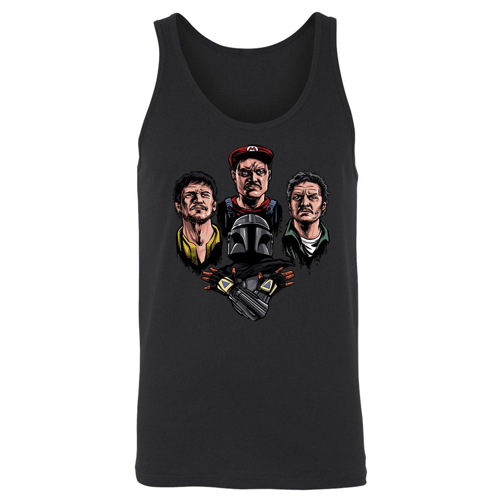 Unisex Jersey Tank - 76ZW3HGL - Black - 1