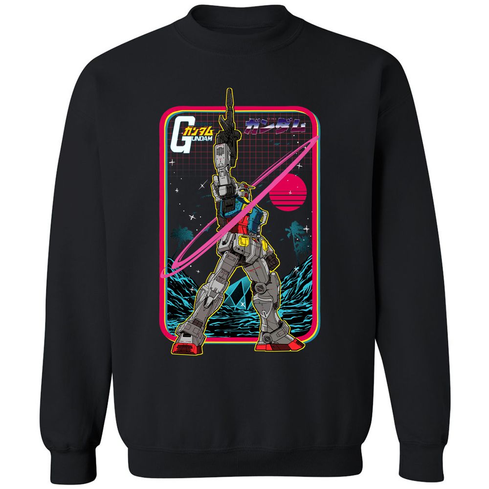 Classic Unisex Sweatshirt - 89VUG8Y1 - Black - 1