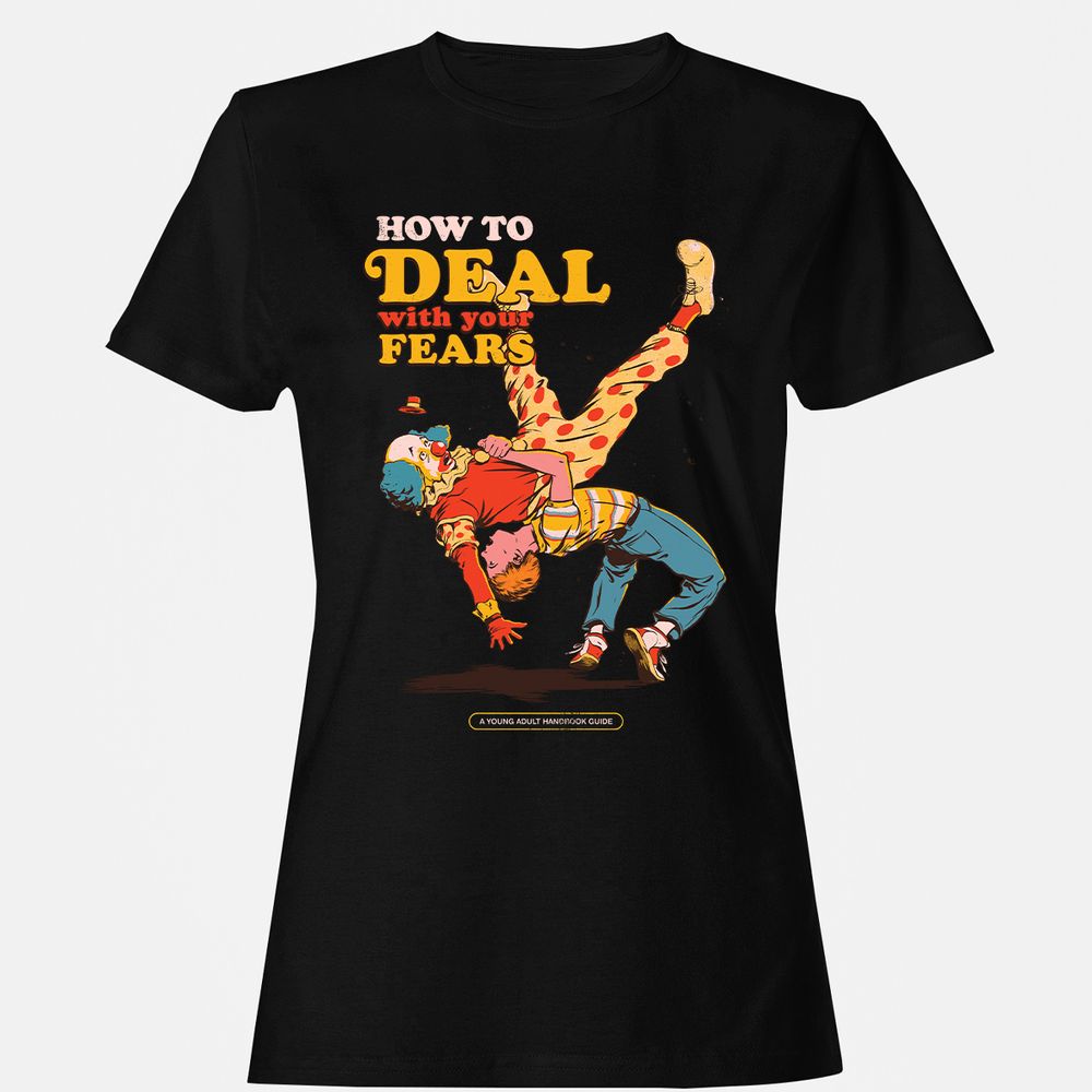 Women's T-Shirt - 9KQPAYHL - Black - 1