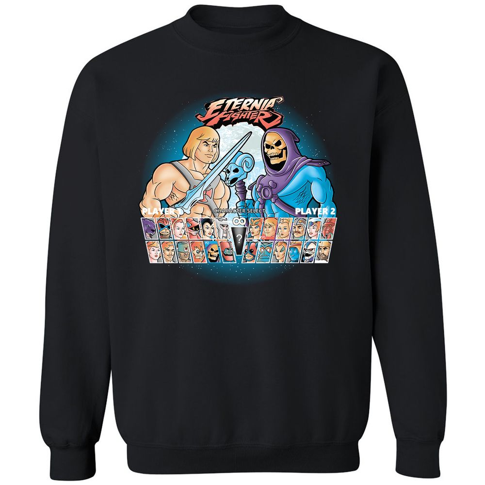 Classic Unisex Sweatshirt - 4ERAQQWR - Black - 1