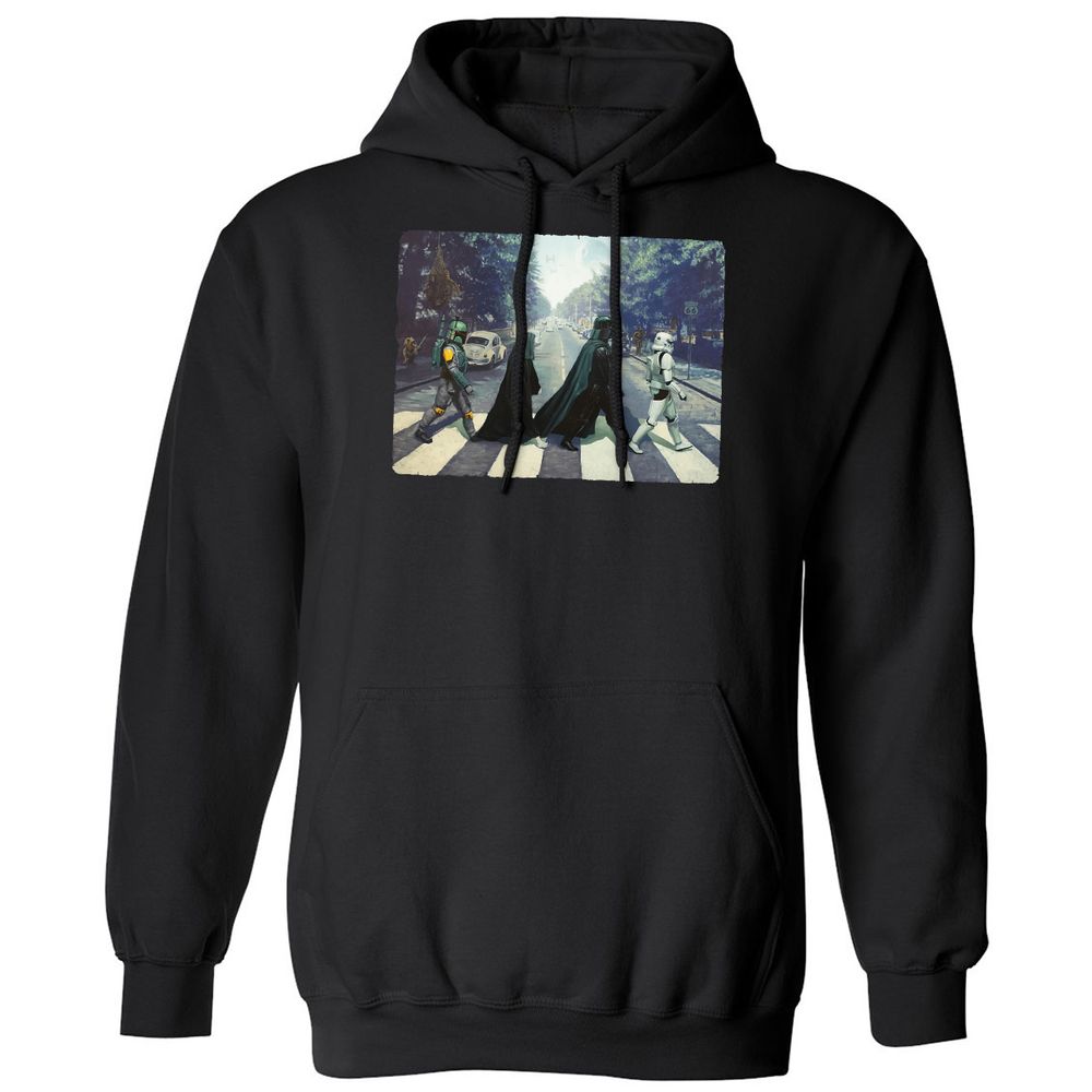 Classic Unisex Hoodie - PDN4RFG7 - Black - 1
