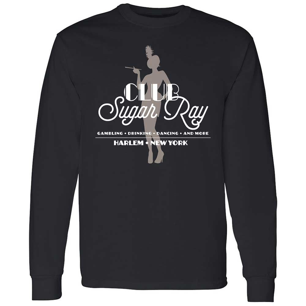 Long Sleeve T-Shirt - EZ6BQSS8 - Black - 1