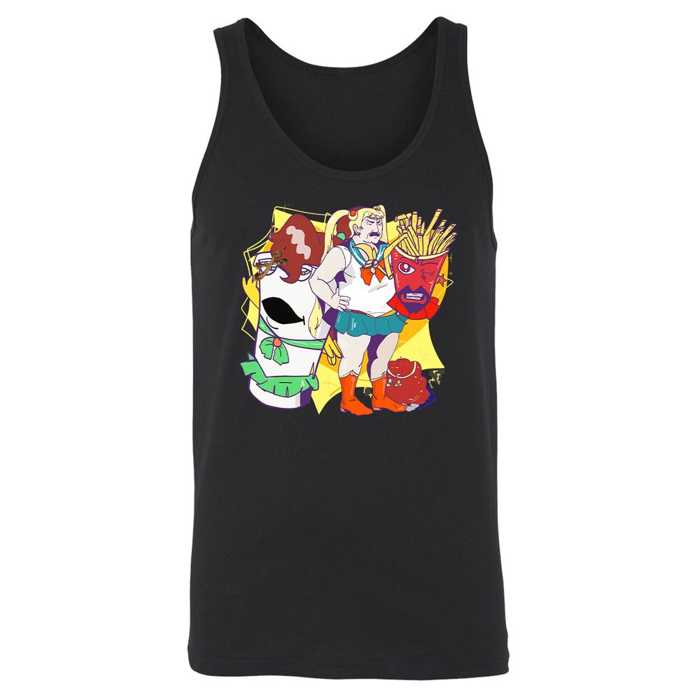 Unisex Jersey Tank - LH2936SV - Black - 1