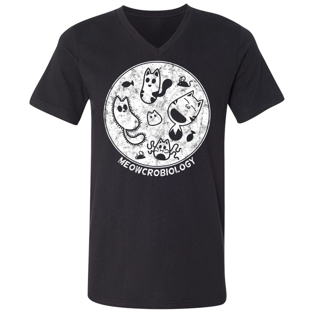 Unisex V-Neck T-Shirt - AYS5CEQH - Black - 1