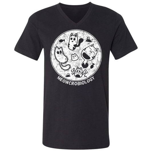 Unisex V-Neck T-Shirt - AYS5CEQH - Black - 1