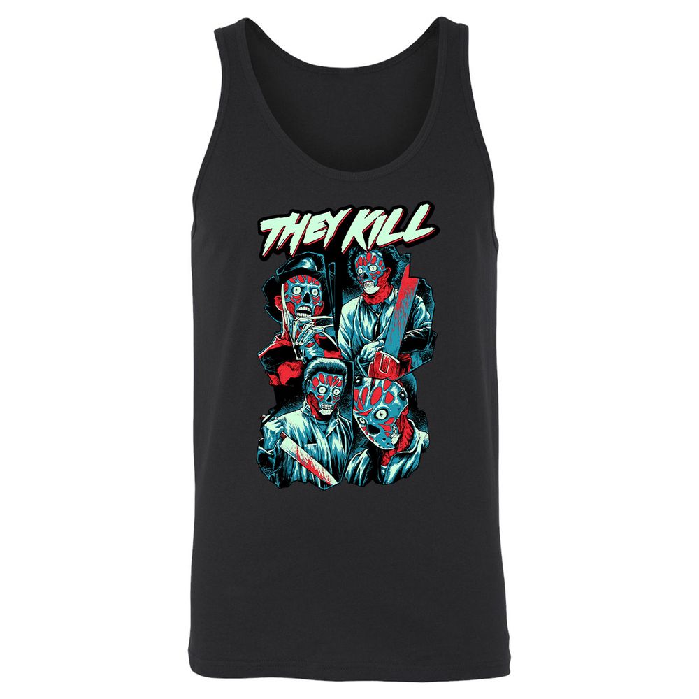 Unisex Jersey Tank - ZX88JPG4 - Black - 1