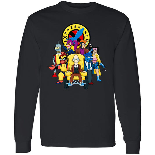 Long Sleeve T-Shirt - PU7H2BSR - Black - 1