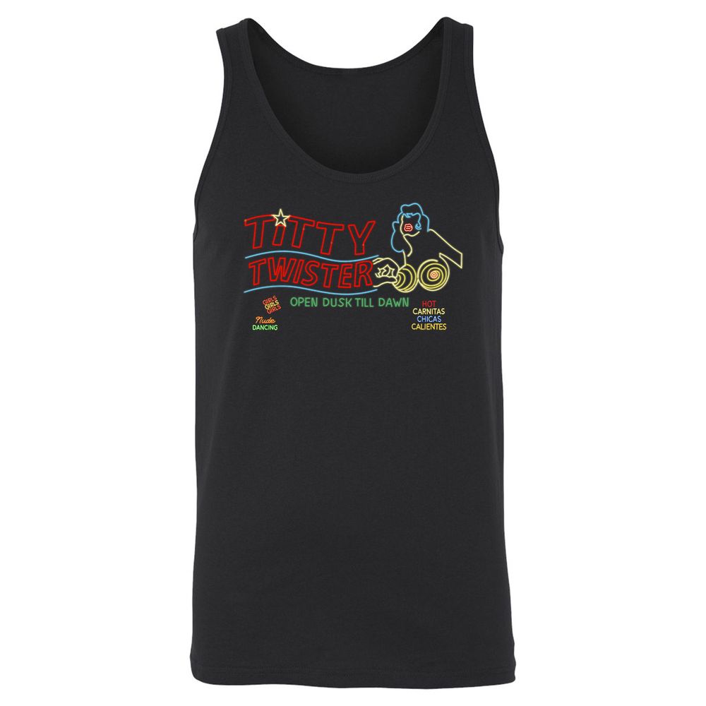 Unisex Jersey Tank - PUY37WXC - Black - 1