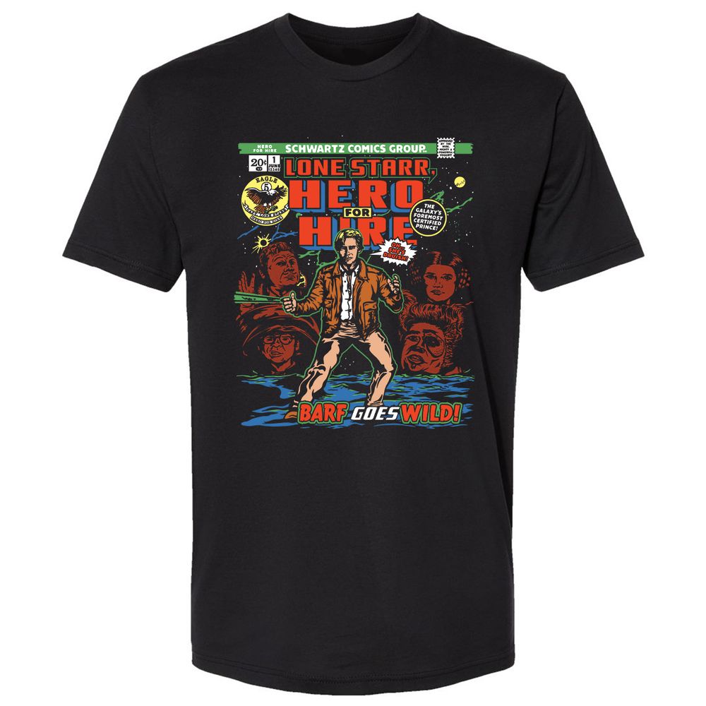 Premium Unisex T-Shirt - HNAN38EB - Black - 1