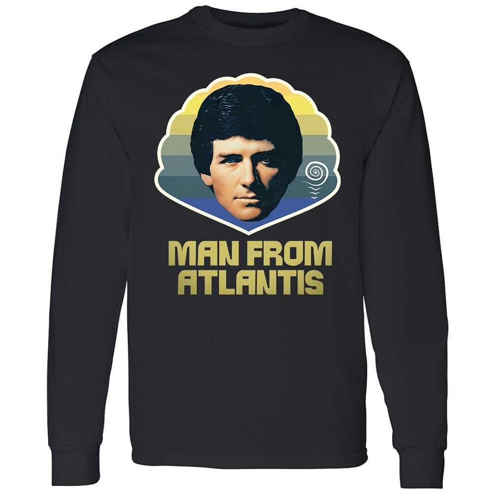 Long Sleeve T-Shirt - QFHCAQVR - Black - 1