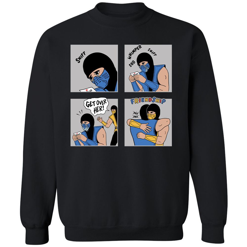Classic Unisex Sweatshirt - 6CE16WJL - Black - 1