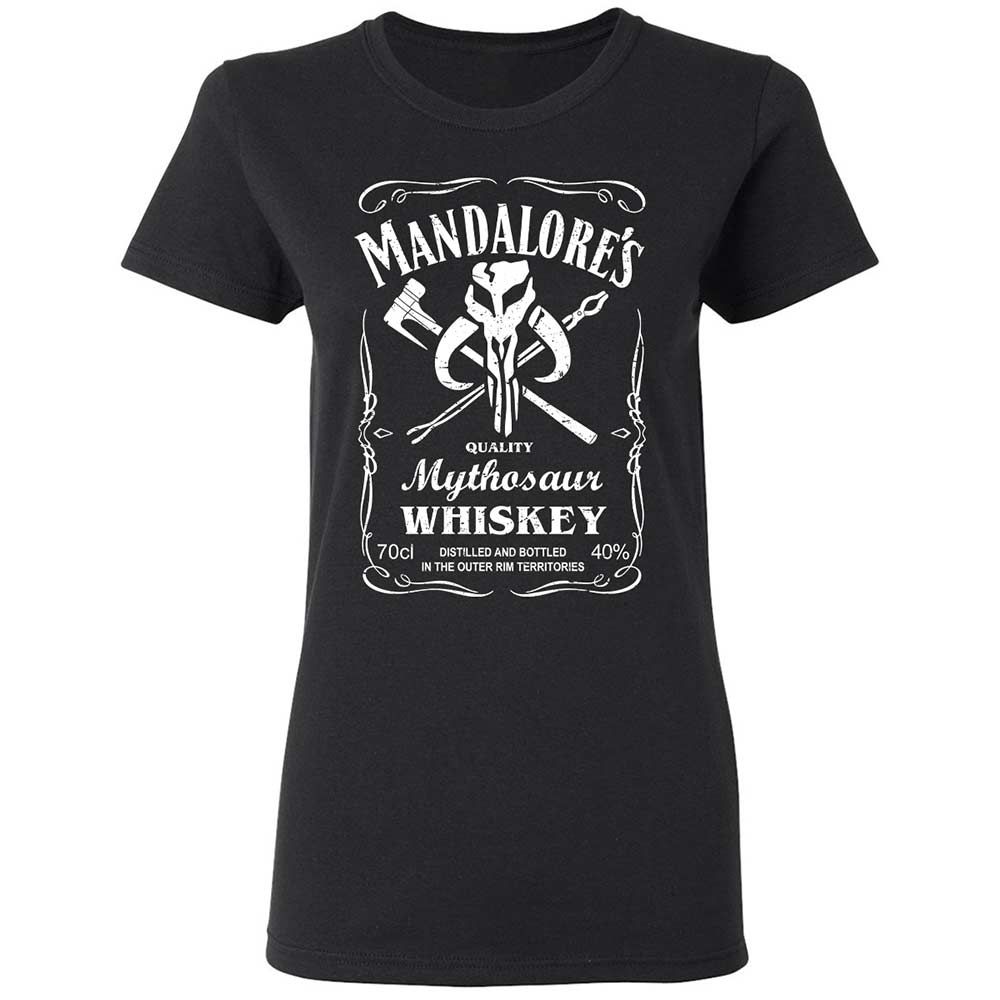Women's T-Shirt - DAP5YZLQ - Black - 1