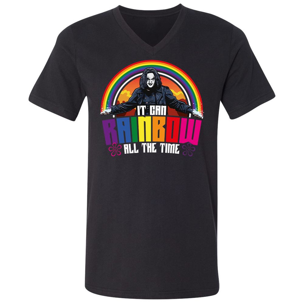 Unisex V-Neck T-Shirt - SPNV65ZJ - Black - 1