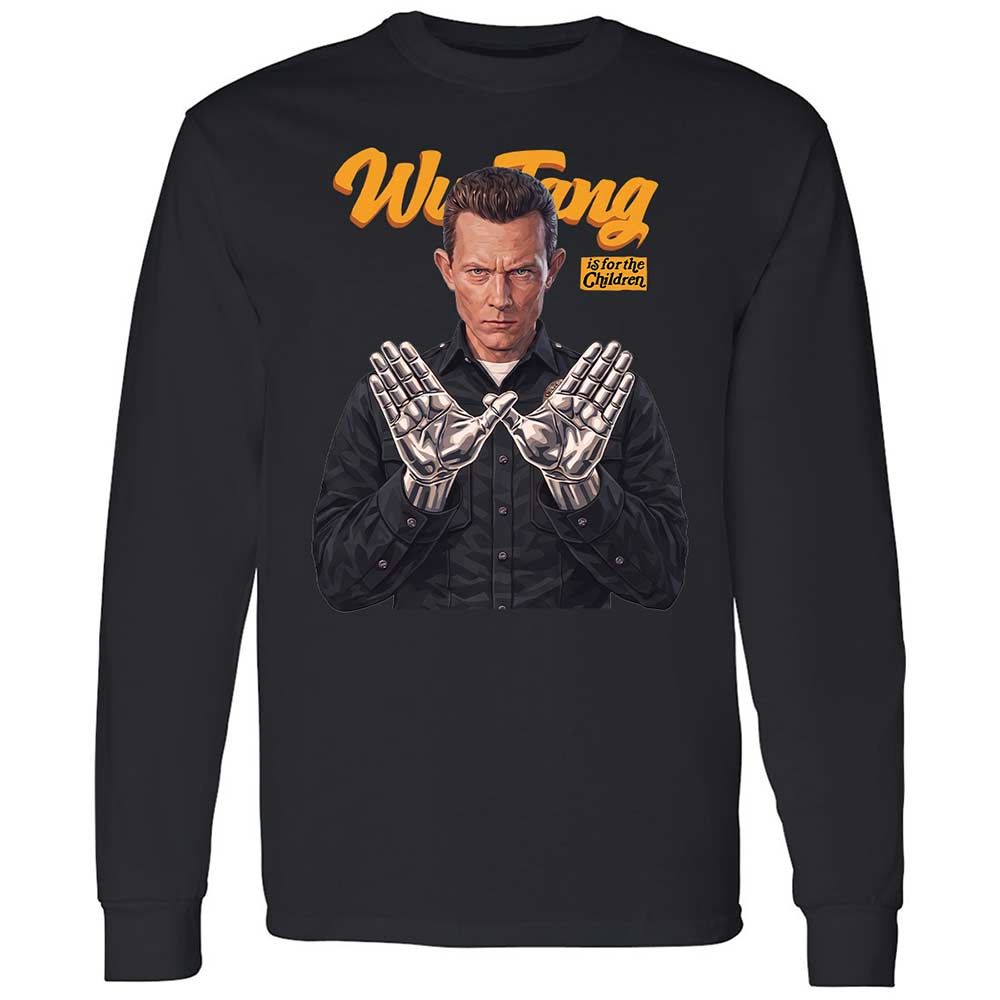 Long Sleeve T-Shirt - Black - Black - 1