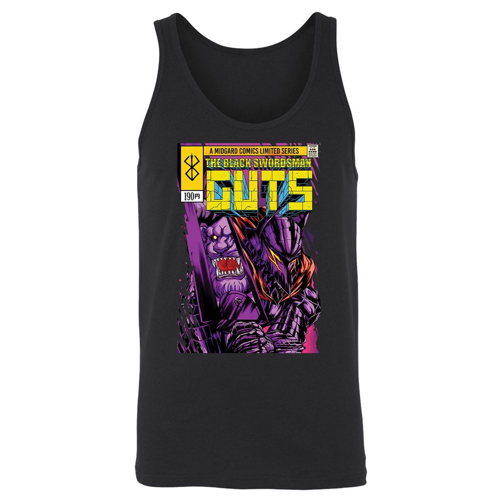 Unisex Jersey Tank - XCUH6NHC - Black - 1