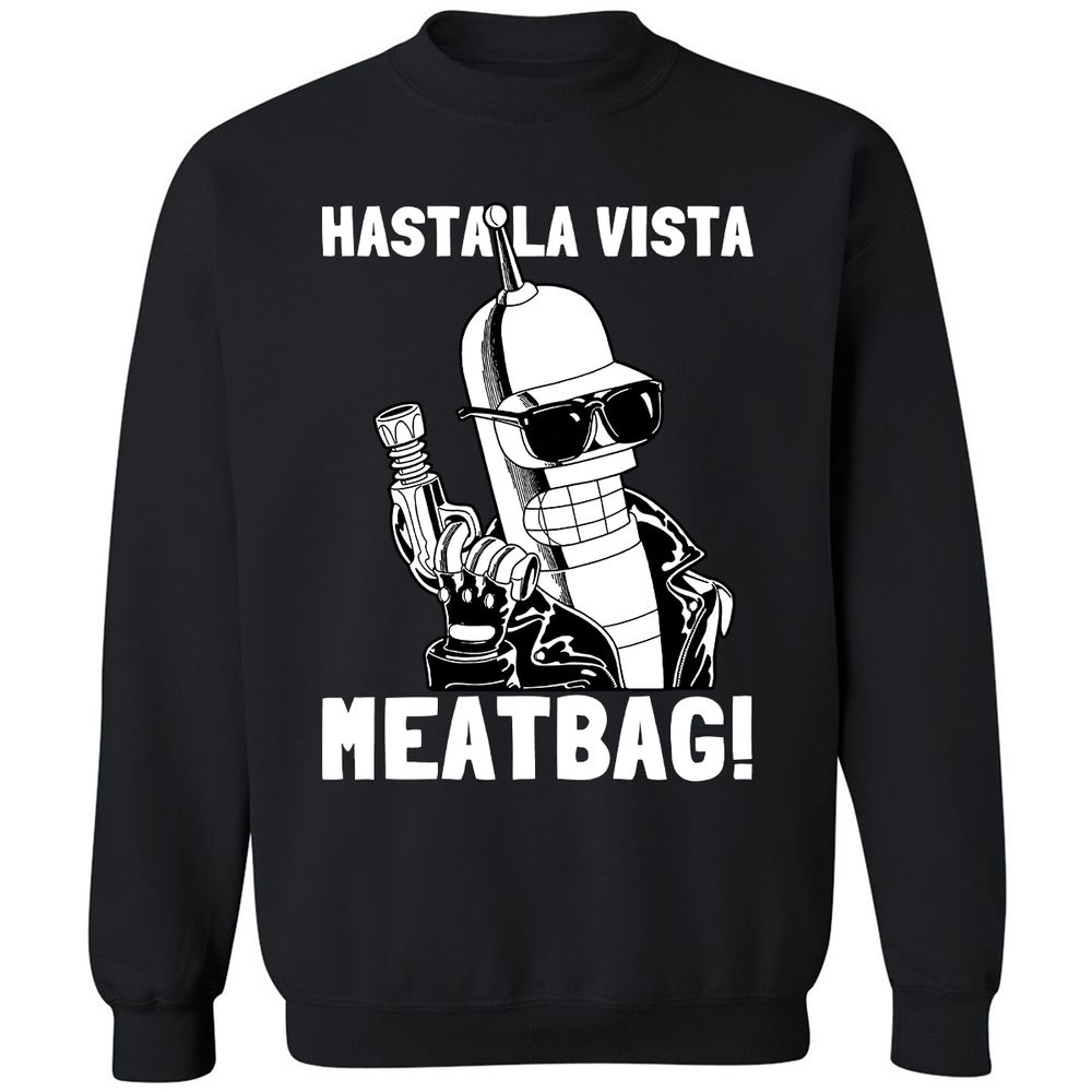 Classic Unisex Sweatshirt - B494LUX2 - Black - 1