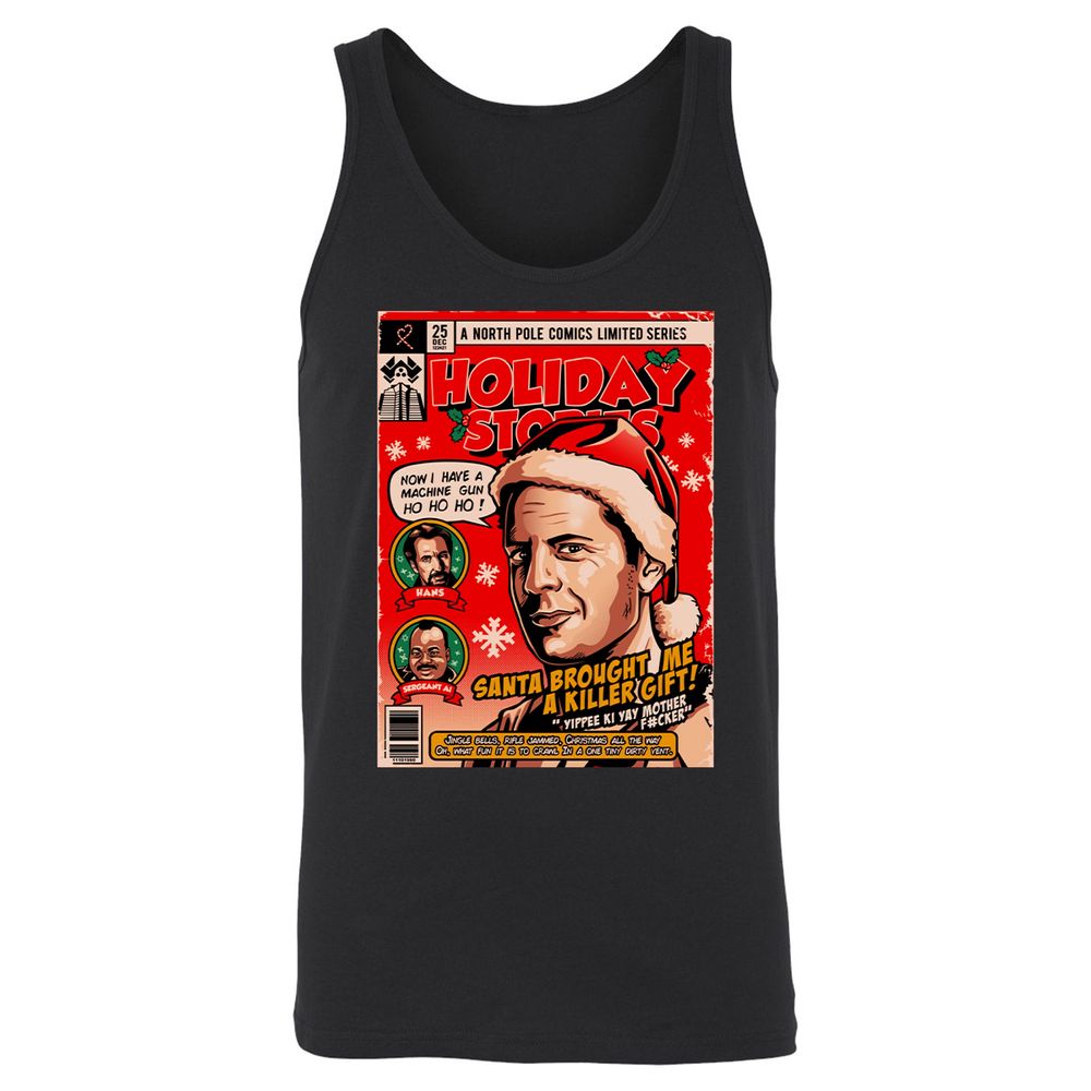 Unisex Jersey Tank - 6MWNJUWX - Black - 1