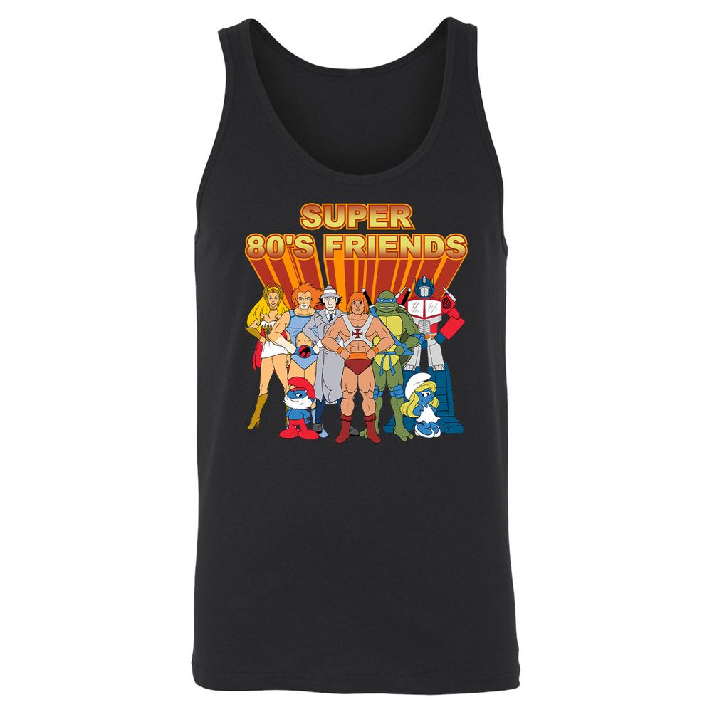 Unisex Jersey Tank - 5P9CAQUD - Black - 1