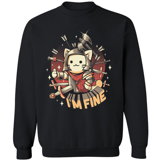 Classic Unisex Sweatshirt - SWTD5FPE - Black - 1