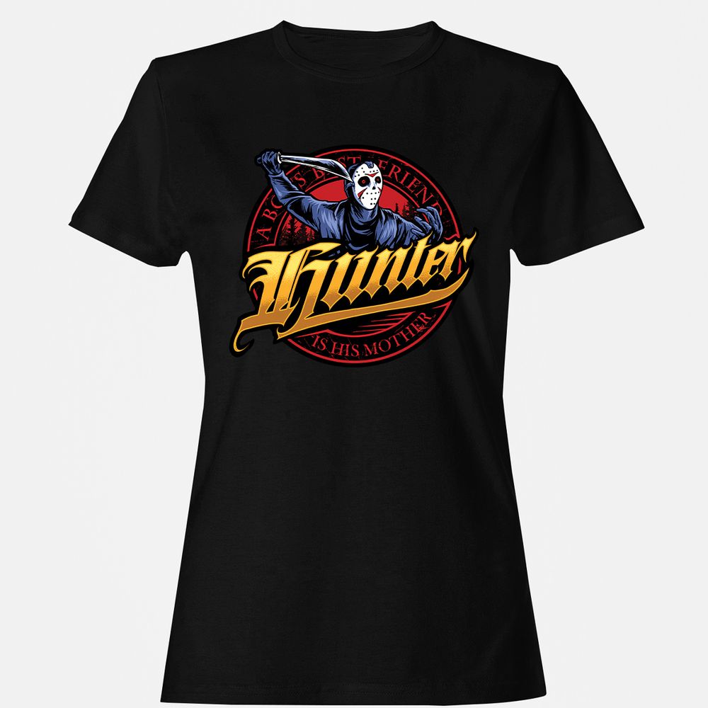 Women's T-Shirt - GCWM7RH6 - Black - 1