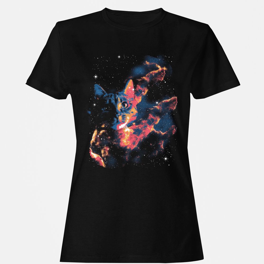 Women's T-Shirt - 49GTQW1T - Black - 1