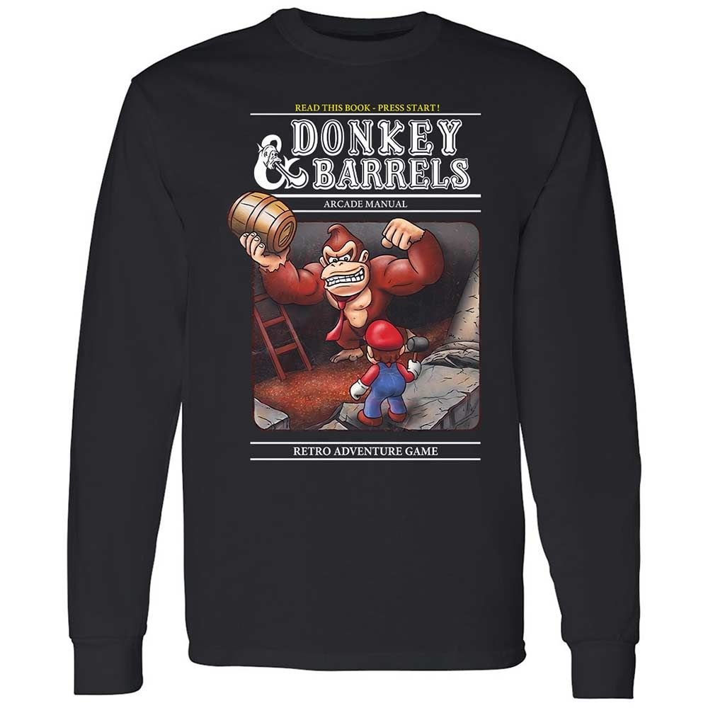 Long Sleeve T-Shirt - CQ2WCYV3 - Black - 1