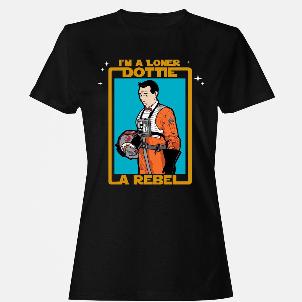 Women's T-Shirt - 4S49REDU - Black - 1