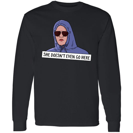 Long Sleeve T-Shirt - H4DU8SNT - Black - 1