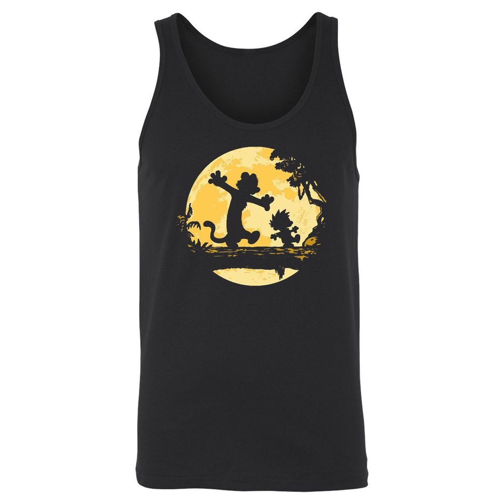 Unisex Jersey Tank - CAQSWRPX - Black - 1