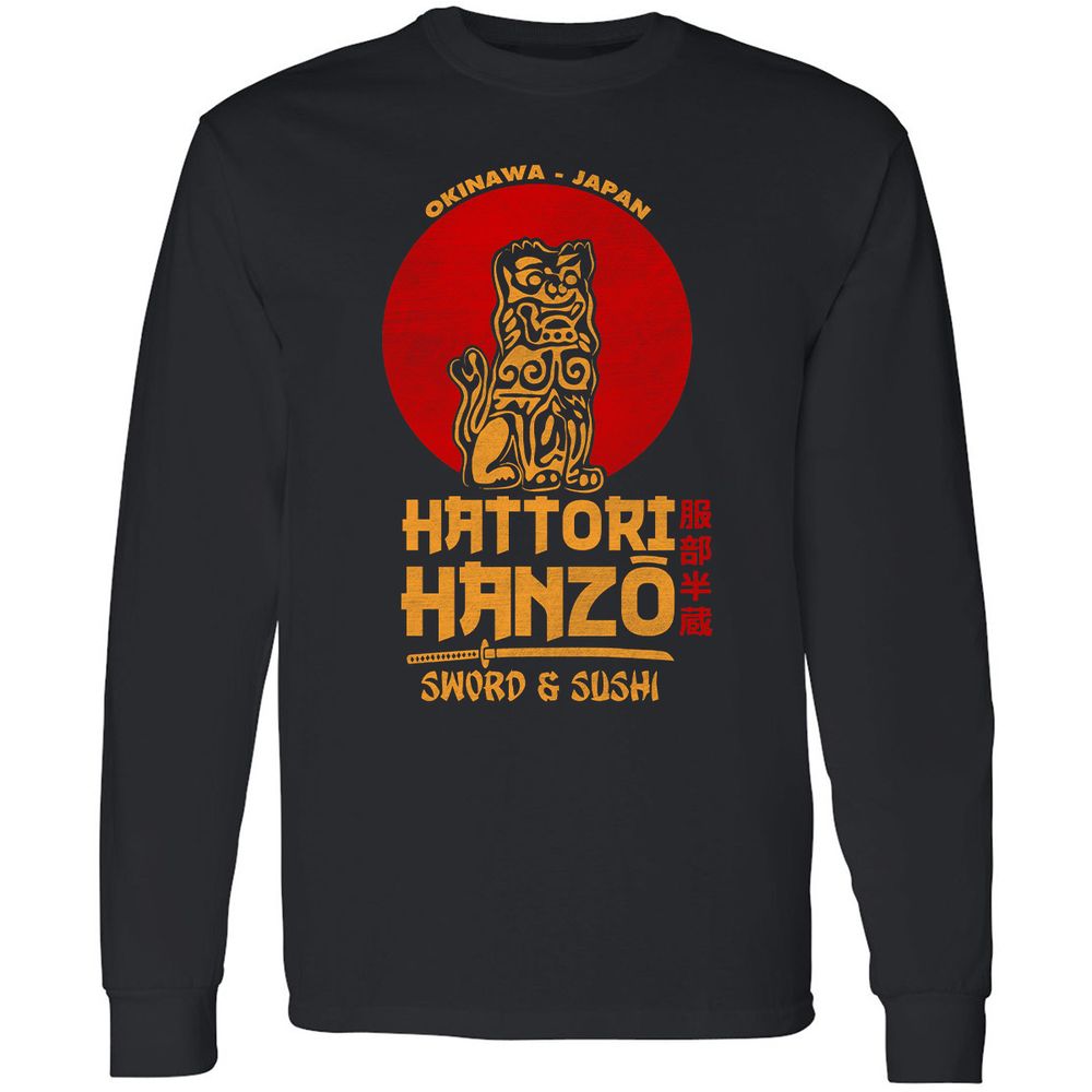 Long Sleeve T-Shirt - HA2BABVN - Black - 1