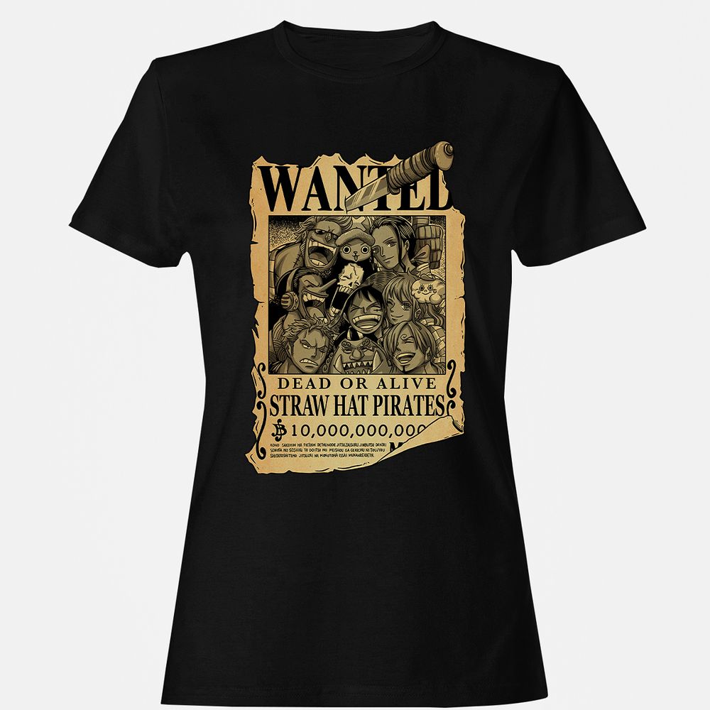 Women's T-Shirt - DF76BYV4 - Black - 1
