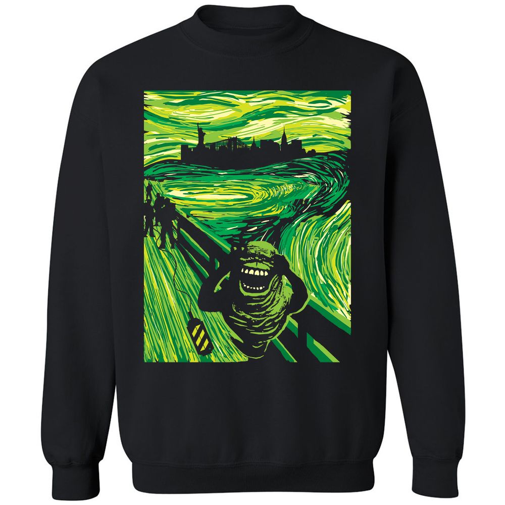 Classic Unisex Sweatshirt - URVC9DW9 - Black - 1
