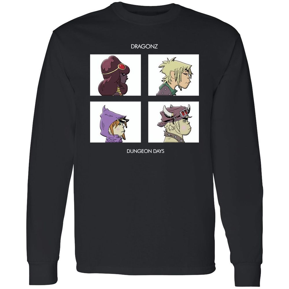 Long Sleeve T-Shirt - Q16WM5CG - Black - 1