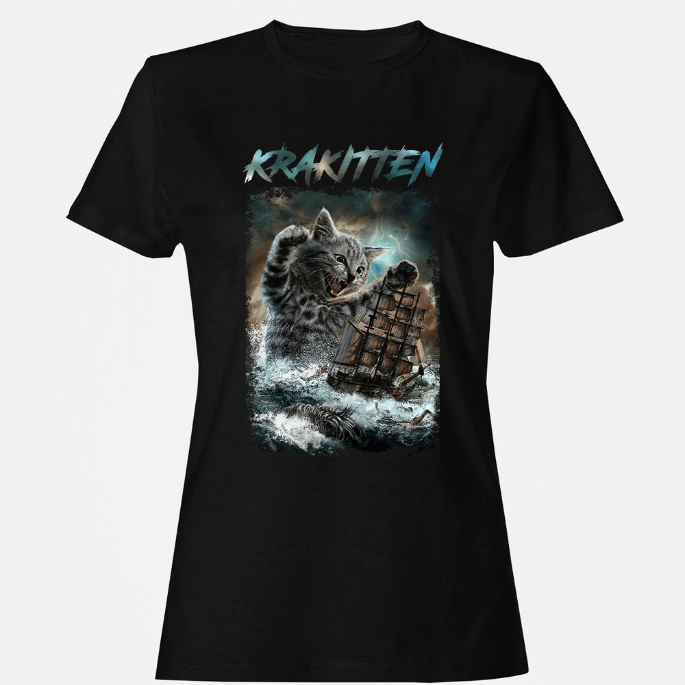 Women's T-Shirt - 9NCD9F6A - Black - 1