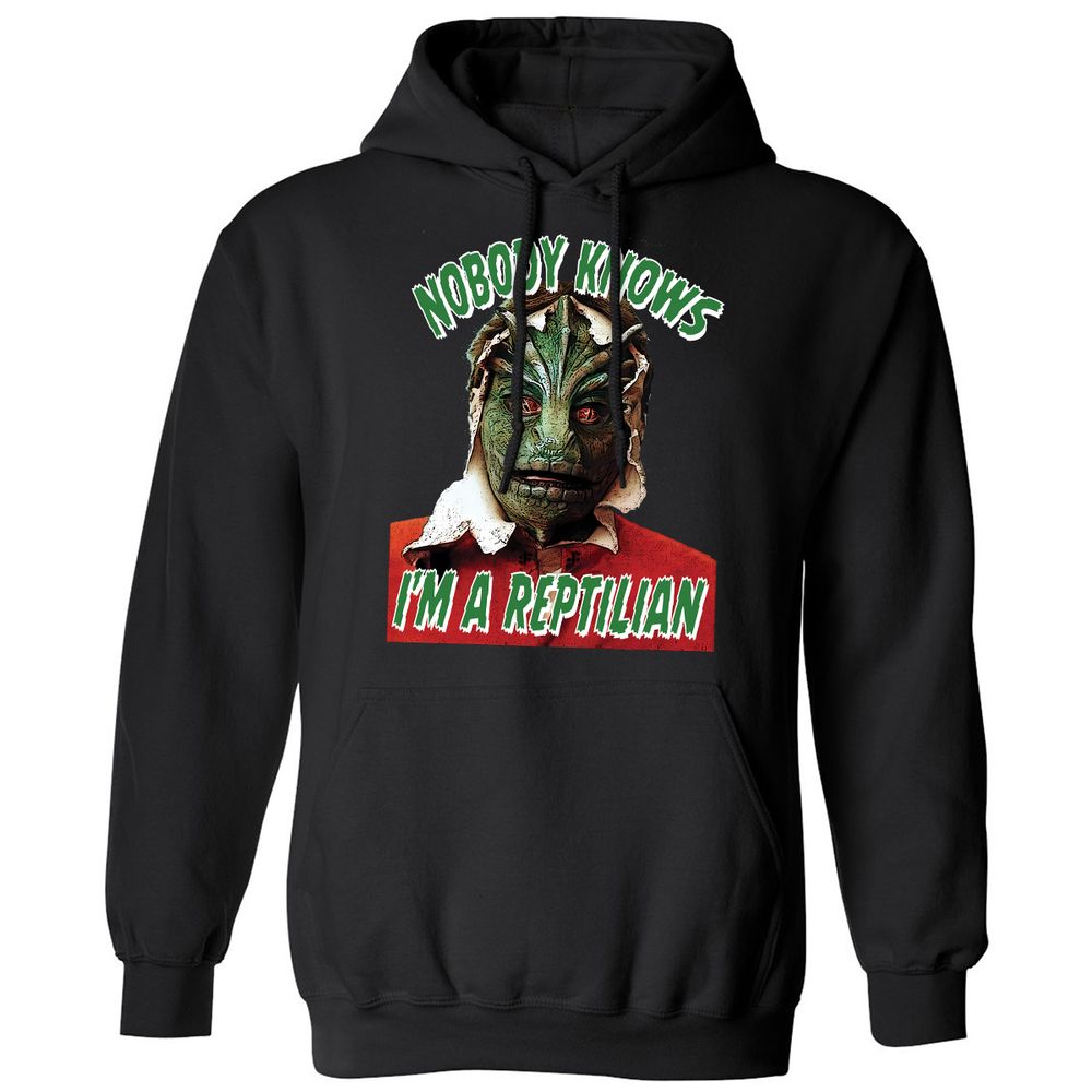 Classic Unisex Hoodie - SMMQSQTS - Black - 1