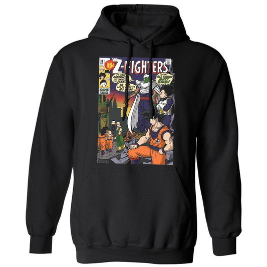 Classic Unisex Hoodie - EUBVJETP - Black - 1