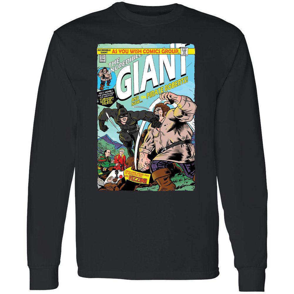 Long Sleeve T-Shirt - QE1HS8VP - Black - 1