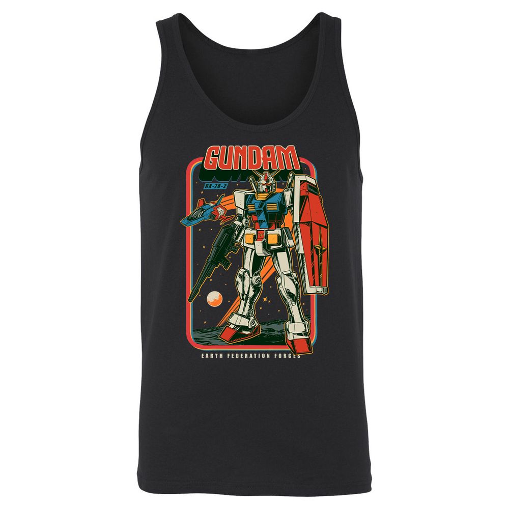 Unisex Jersey Tank - 1RLJUAV8 - Black - 1