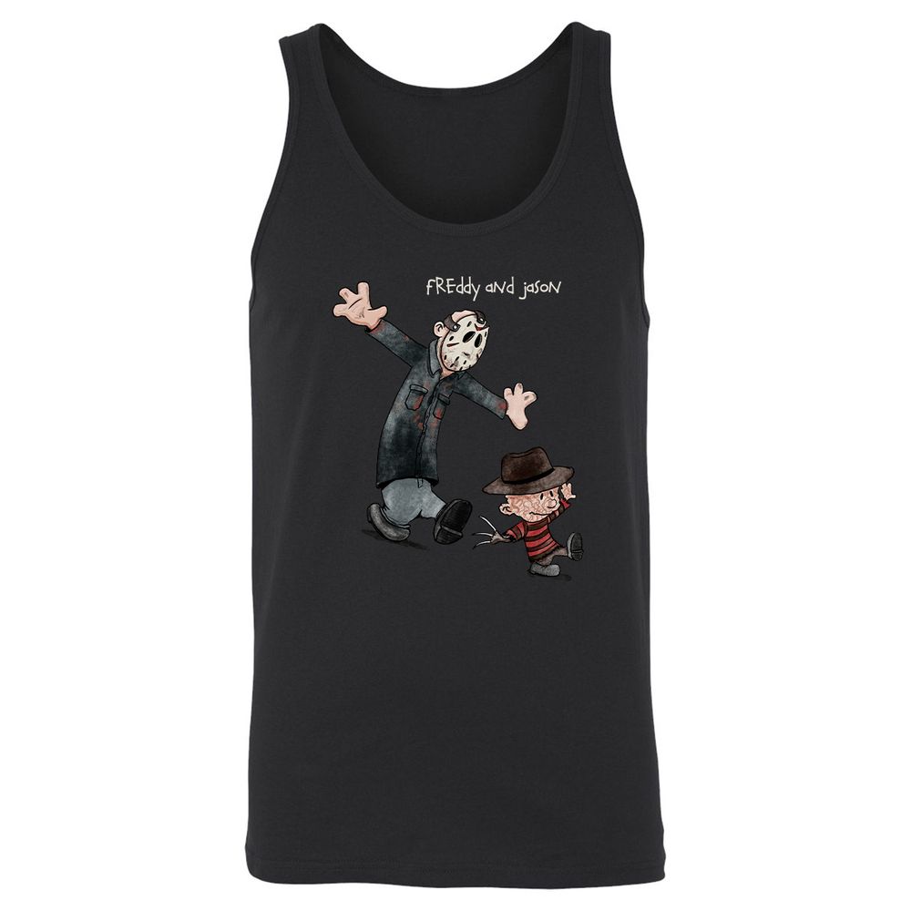 Unisex Jersey Tank - 4RNCFKGF - Black - 1