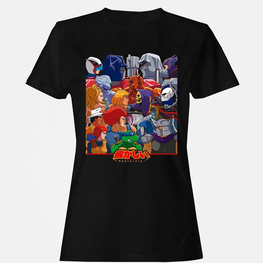 Women's T-Shirt - 4BKAL3WB - Black - 1