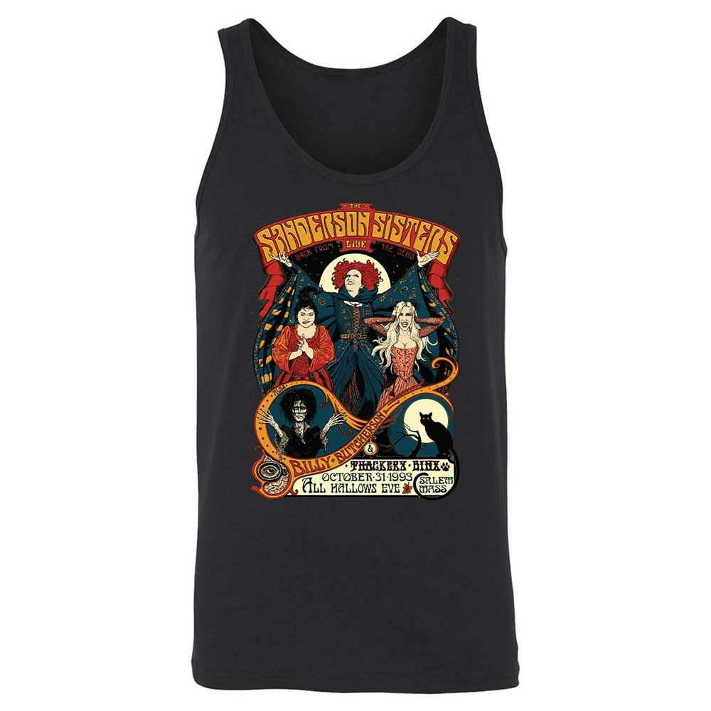 Unisex Jersey Tank - A6ZHYCJW - Black - 1