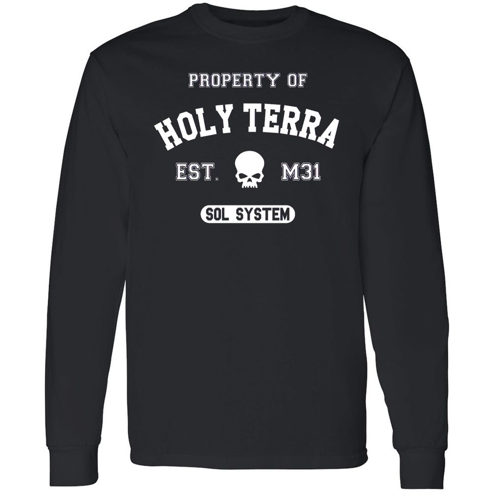 Long Sleeve T-Shirt - 7714S7HW - Black - 1