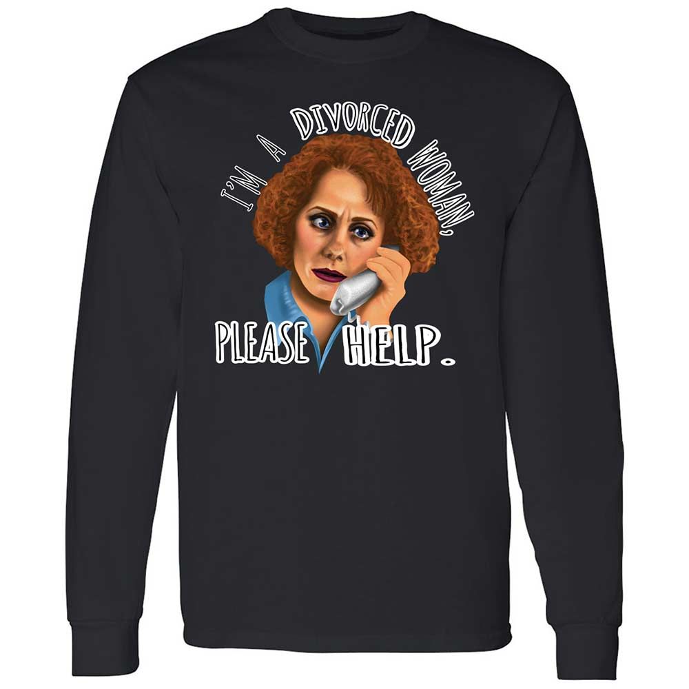 Long Sleeve T-Shirt - EYUHDL6H - Black - 1