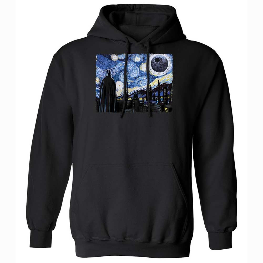 Classic Unisex Hoodie - WQEPVR5K - Black - 1