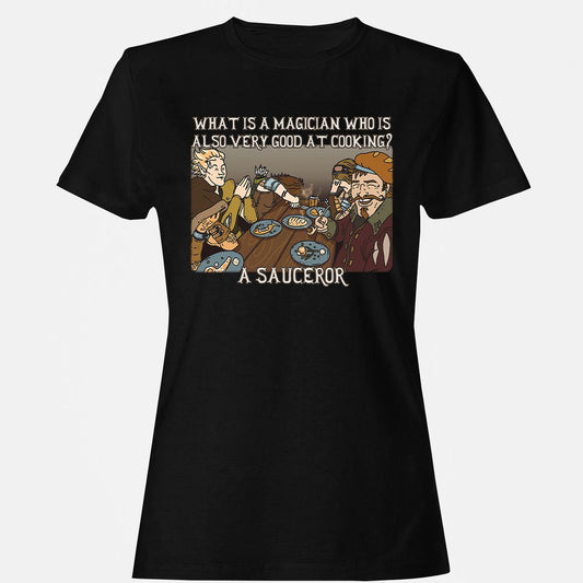 Women's T-Shirt - Q5VVEK9J - Black - 1